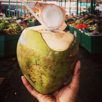 El Tiburon - Fresh coconut water. - Seafood Near Me - Ft Lauderdale, Florida