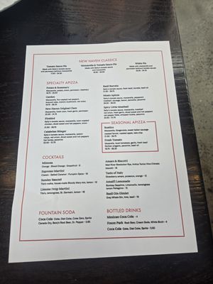 Menu photo 2 Sally’s Apizza Stamford, CT
