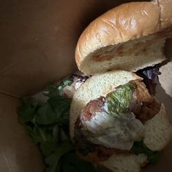 MrBeast Burger - "Nashville Hot Chicken Sandwich"