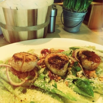 Vinaigrette - The Caesar Salad, Vini style (with seared scallops)! - Salad Near Me - Albuquerque, New Mexico Vinaigrette - The Caesar Salad, Vini style (with seared scallops)! - Salad Near Me - Albuquerque, New Mexico