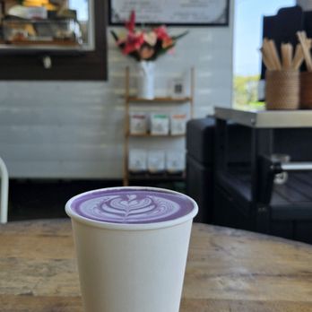 White Nene Coffee Roasters - Ube White Mocha - Coffee & Tea Near Me - Holualoa, Hawaii