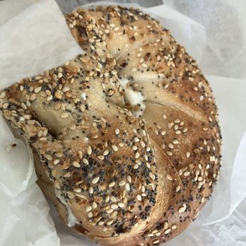 Bean & Bean - Everything bagel & cream cheese - Coffee & Tea Near Me - New York, New York Bean & Bean - Everything bagel & cream cheese - Coffee & Tea Near Me - New York, New York