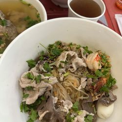 #2 Hu Tieu (Dry with soup on the side)