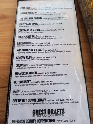 Menu photo 5 Barn Town Brewing West Des Moines, IA