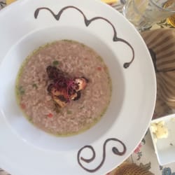 Sussegard - Polvo and red pepper risotto