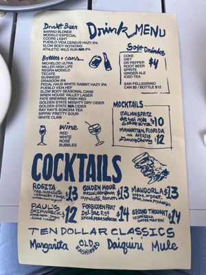 Menu photo 3 Sisters Tucson, AZ