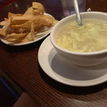 Golden China Chinese Restaurant - Egg Drop Soup and noodles - Chinese Near Me - Covington, Louisiana