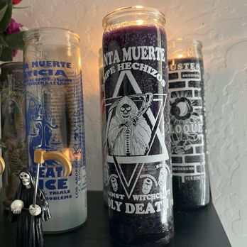 Botánica Reyna Catrina 2 - The candles I bought from the store - Candle Stores Near Me - Fresno, California