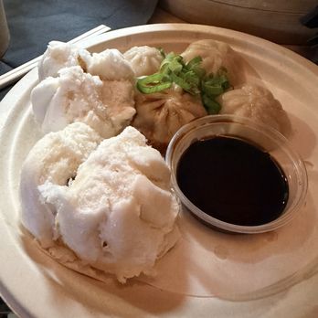 De Hallen - BBQ pork bun and pork Xiao Long Bao - Food Court Near Me - Amsterdam, New Hampshire