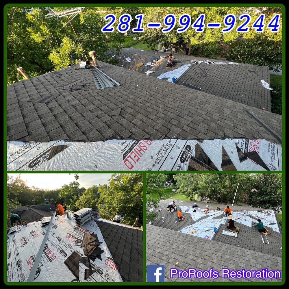 Slide of ProRoofs and Restoration