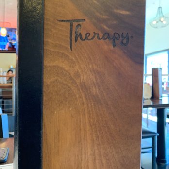 Therapy  - Menu Cover - Bars Near Me - Las Vegas, Nevada