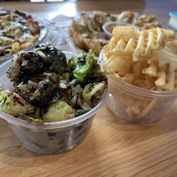 Penne For Your Thoughts - Crispy brussels and waffle fries - Food Trucks Near Me - Knoxville, Tennessee Penne For Your Thoughts - Crispy brussels and waffle fries - Food Trucks Near Me - Knoxville, Tennessee