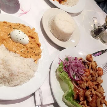 Las Delicias Peruanas - Aji de gallina, mondongo italiano, y pescado a lo macho - Latin American Near Me - Corona, New York Las Delicias Peruanas - Aji de gallina, mondongo italiano, y pescado a lo macho - Latin American Near Me - Corona, New York