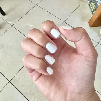 I Love Nails - Color: "white bunny" - Nail Salons Near Me - San Diego, California