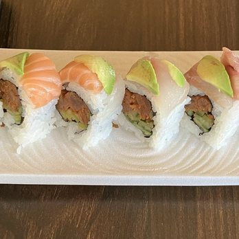 Kigawa Bistro - R27. Fire Rainbow Roll - Sushi Bars Near Me - San Leandro, California