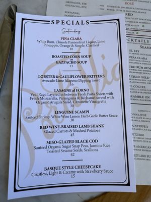 Menu photo 3 Porta Via Calabasas Calabasas, CA Menu photo 3 Porta Via Calabasas Calabasas, CA