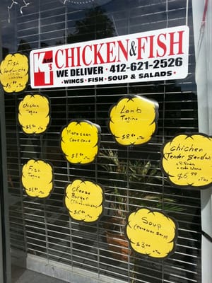 Menu photo 3 K & T's Fish and Chicken Pittsburgh, PA