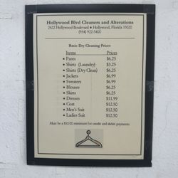 Hollywood Blvd Cleaners & Alterations