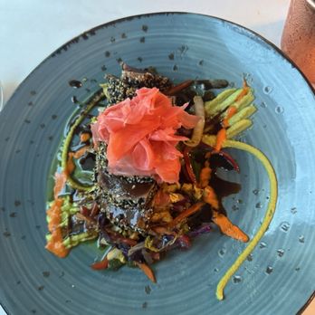 Cafe Thirty-A - SesameCrusted Rare Yellowfin Tuna - Seafood Near Me - Santa Rosa Beach, Florida