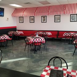 Interior dining is now available but no wait staff during my visit