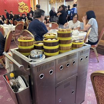 DimSum Seafood Restaurant - Dim sum cart--loaded - Dim Sum Near Me - Woodbridge Township, New Jersey