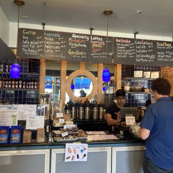 Carrigan Cafe - Counter with some of coffee menu - Coffee & Tea Near Me - Saline, Michigan