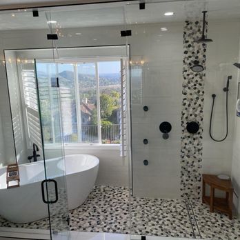 Shape Remodeling & Design - SHAPE REMODELING & DESIGN -
New bathroom remodeling - shower and tub with a view! - General Contractors Near Me - Huntington Beach, California Shape Remodeling & Design - SHAPE REMODELING & DESIGN -
New bathroom remodeling - shower and tub with a view! - General Contractors Near Me - Huntington Beach, California
