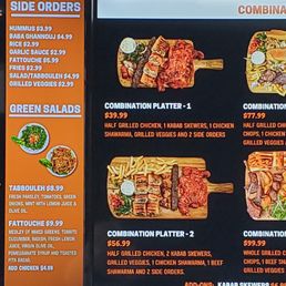 Menu Menu