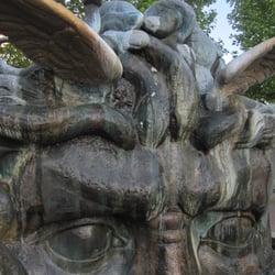 Gorgobrunnen - Medusa´s head - nice shape for a fountain ;o)