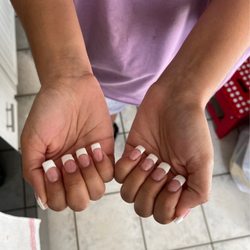 Organic Nail and Spa - French tip acrylic
