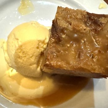 Miramar Beach Restaurant - Bread pudding ala mode - Seafood Near Me - Half Moon Bay, California