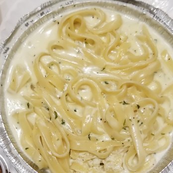 Beverley Pizza & Cafe - Fettucine alfredo requested no chicken. Tastes great. Wish there were more vegetarian options. - Cafes Near Me - Brooklyn, New York