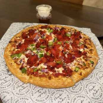 Flavors - Tandoori chicken pizza - Burgers Near Me - North Providence, Rhode Island