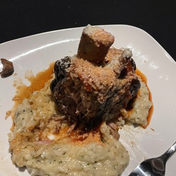 Cena Hammond - Pork Osso Buco....amazing!! It was cooked to perfection and layed on a bed of creamy parmesan risotto. - Italian Near Me - Hammond, Louisiana