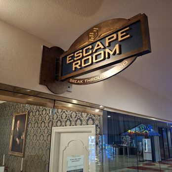 Break Through Reno - The entrance to the Breakthrough Escape Room on the 1st floor of GSR. - Challenge Courses Near Me - Reno, Nevada Break Through Reno - The entrance to the Breakthrough Escape Room on the 1st floor of GSR. - Challenge Courses Near Me - Reno, Nevada