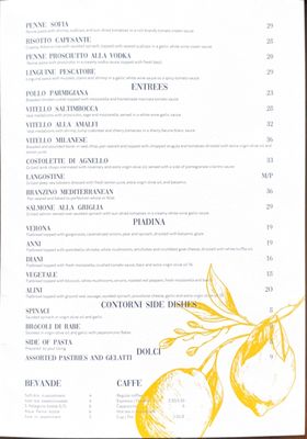 Menu photo 3 Amalfi Ristorante Philadelphia, PA Menu photo 3 Amalfi Ristorante Philadelphia, PA