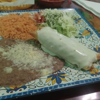 Las Lomas - Chimichanga lunch special. - Mexican Near Me - Altamonte Springs, Florida