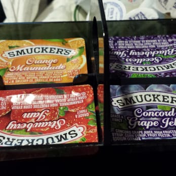 Lumberjacks Restaurant - Variety of jelly flavors! - American Near Me - Stockton, California Lumberjacks Restaurant - Variety of jelly flavors! - American Near Me - Stockton, California