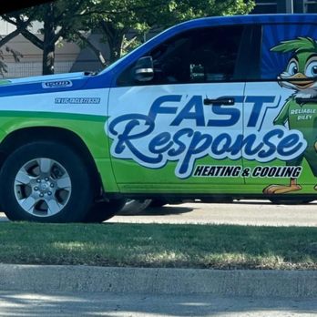 Fast Response Heating & Cooling - Trucks on the road - Heating & Air Conditioning/HVAC Near Me - Wilmer, Texas Fast Response Heating & Cooling - Trucks on the road - Heating & Air Conditioning/HVAC Near Me - Wilmer, Texas