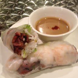 Grilled Pork Spring Rolls