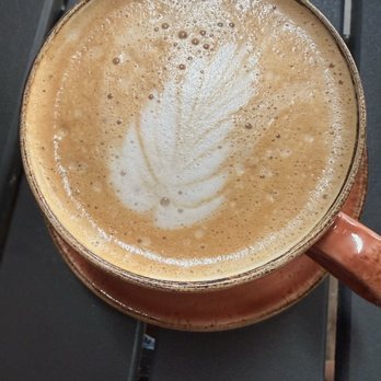 Red Owl Tavern - Lavender latte with almond milk - New American Near Me - Philadelphia, Pennsylvania Red Owl Tavern - Lavender latte with almond milk - New American Near Me - Philadelphia, Pennsylvania