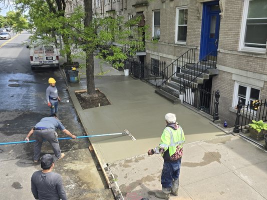 Concrete/ Masonry Work - SK Group NYC Corp offers top-tier masonry services, delivering expert craftsmanship and durable solutions for your construction needs. Trust us to bring precision and excellence to every brick, stone, or concrete project.