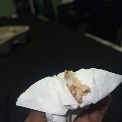 McDonald's - Bone inside of a Hot and Spicy McChicken
