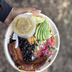 Cochinita - Veggie bowl