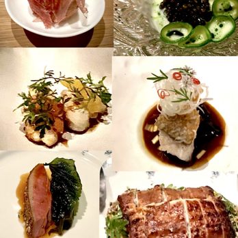 Kato - Uni in a donut topped w/ iberico ham, caviar over crab, fried spiny lobster, crispy skin tilefish, duck breast & leg sausage, eel over rice - Taiwanese Near Me - Los Angeles, California Kato - Uni in a donut topped w/ iberico ham, caviar over crab, fried spiny lobster, crispy skin tilefish, duck breast & leg sausage, eel over rice - Taiwanese Near Me - Los Angeles, California