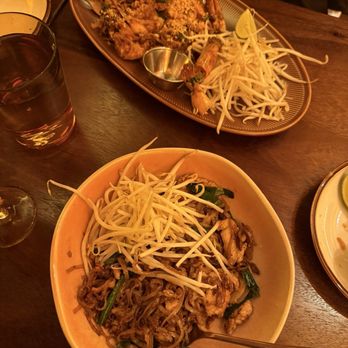 Unglo Thai BBQ - Prawn Pad Thai & Chicken Pad Thai - Thai Near Me - New York, New York