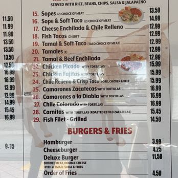 El Super Burrito Jr - Menu - Mexican Near Me - Temple City, California
