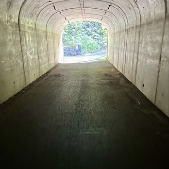 Bike the Gorge - Tunnel crossing under I-84. - Bike Rentals Near Me - Cascade Locks, Oregon Bike the Gorge - Tunnel crossing under I-84. - Bike Rentals Near Me - Cascade Locks, Oregon