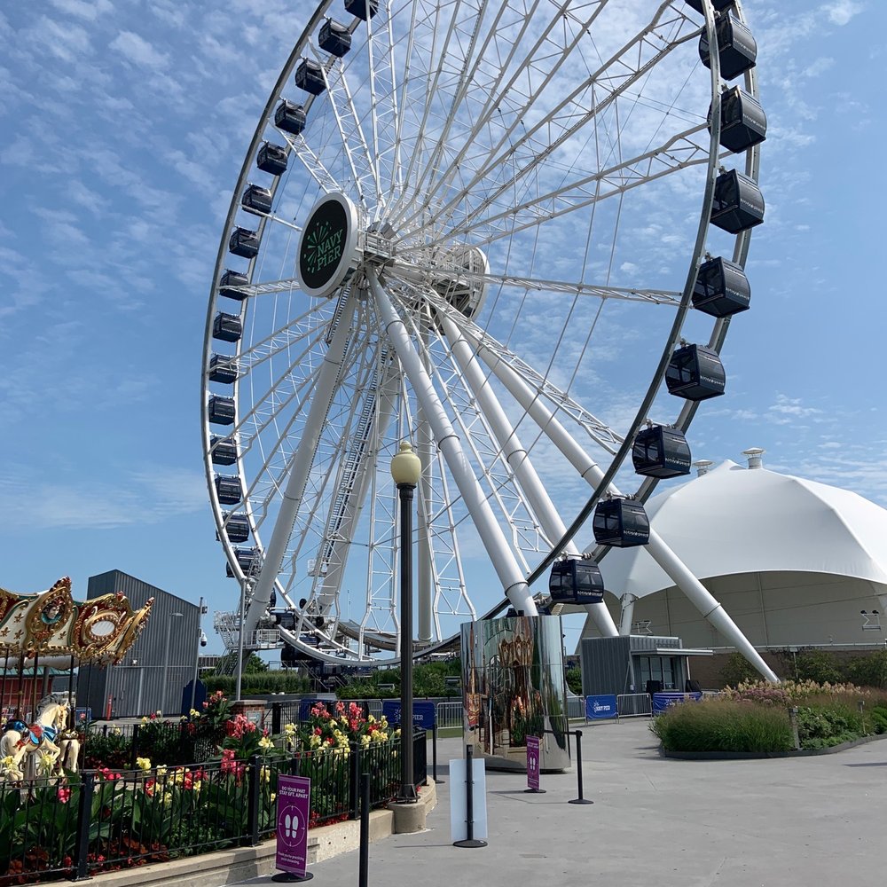 Navy Pier's Centennial Wheel - Amusement Parks Near Me - Chicago, Illinois Navy Pier's Centennial Wheel - Amusement Parks Near Me - Chicago, Illinois