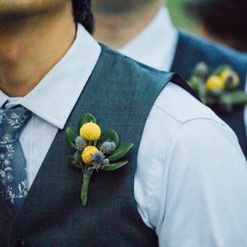 Ashby Flowers - Lovely boutonnieres! Photo by Urbaners Photography - Florists Near Me - Berkeley, California